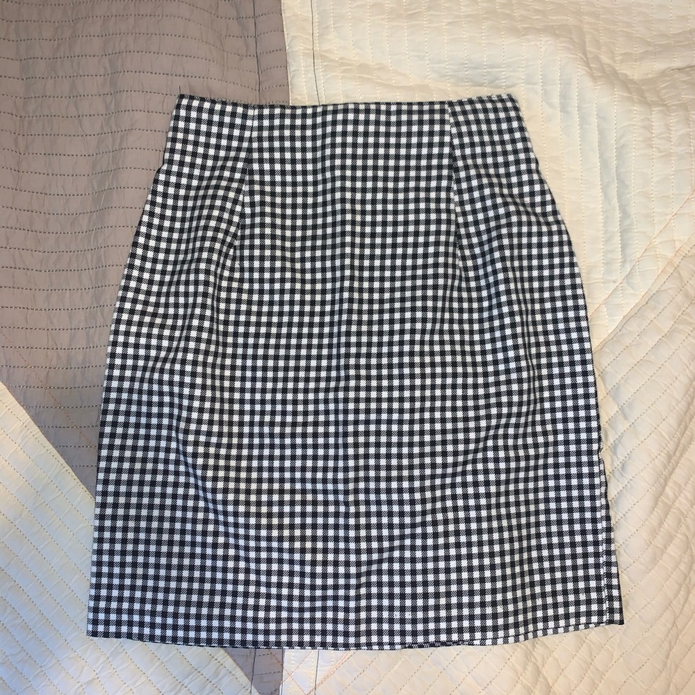 Vintage Gingham Skirt